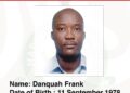 The Narcotics Control Commission (NACOC) has declared Frank Danquah, born on September 11, 1978, wanted over his alleged involvement in suspected narcotics-related offences.

In a public notice issued on Tuesday, September 22, 2026, the Commission appealed to the public for information that could assist in locating Mr Danquah.

NACOC urged anyone with information about his whereabouts to contact the Commission through its toll-free hotline, 0800 307 307.

The Commission did not disclose the specific offences for which Mr Danquah is wanted in the notice.

NACOC’s official wanted-persons page indicates that individuals on its wanted list may be sought in connection with offences under the Narcotics Control Commission Act, 2020 (Act 1019), including the importation or exportation, unlawful possession or control, and prohibited business involving narcotic drugs or plants.

The latest notice comes amid heightened scrutiny of Ghana’s narcotics-control system and investigations into suspected drug trafficking.

Earlier in September, authorities began investigating the alleged trafficking of about 3.9 tonnes of suspected cocaine from Ghana to France after the consignment was intercepted at Dunkirk.

Six people were subsequently remanded in connection with that case. Prosecutors alleged that four containers had undergone scanning at the Tema Port before being released for export despite abnormalities allegedly detected in the scan images.

NACOC has not indicated in its public notice that Mr Danquah is connected to the France cocaine case.