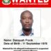 The Narcotics Control Commission (NACOC) has declared Frank Danquah, born on September 11, 1978, wanted over his alleged involvement in suspected narcotics-related offences.
In a public notice issued on Tuesday, September 22, 2026, the Commission appealed to the public for information that could assist in locating Mr Danquah.
NACOC urged anyone with information about his whereabouts to contact the Commission through its toll-free hotline, 0800 307 307.
The Commission did not disclose the specific offences for which Mr Danquah is wanted in the notice.
NACOC’s official wanted-persons page indicates that individuals on its wanted list may be sought in connection with offences under the Narcotics Control Commission Act, 2020 (Act 1019), including the importation or exportation, unlawful possession or control, and prohibited business involving narcotic drugs or plants.
The latest notice comes amid heightened scrutiny of Ghana’s narcotics-control system and investigations into suspected drug trafficking.
Earlier in September, authorities began investigating the alleged trafficking of about 3.9 tonnes of suspected cocaine from Ghana to France after the consignment was intercepted at Dunkirk.
Six people were subsequently remanded in connection with that case. Prosecutors alleged that four containers had undergone scanning at the Tema Port before being released for export despite abnormalities allegedly detected in the scan images.
NACOC has not indicated in its public notice that Mr Danquah is connected to the France cocaine case.