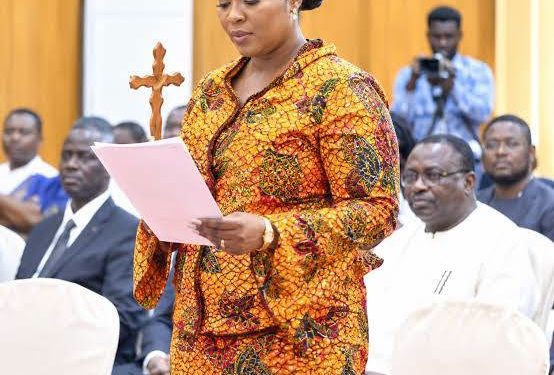 Electoral Commission Deputy Chairperson Emelia Afi Agbenyo
